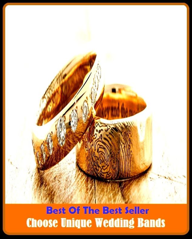 Best of the Best Sellers Choose Unique Wedding Bands (Anschluss, wedding veil, addition, wedding canopy, agglomeration, unification, agreement, synthesis, amalgamation, syndication)