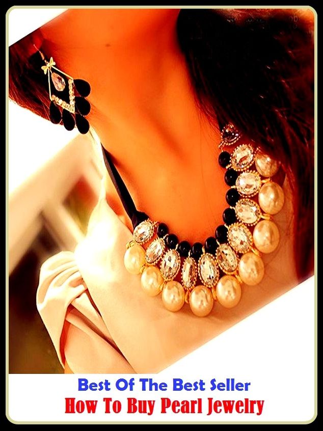 Best of the Best Sellers How To Buy Pearl Jewelry (Quaker-colored, worthy, acier, winner, alabastrine, whity, ashen, trouvaille, bead, treasure)