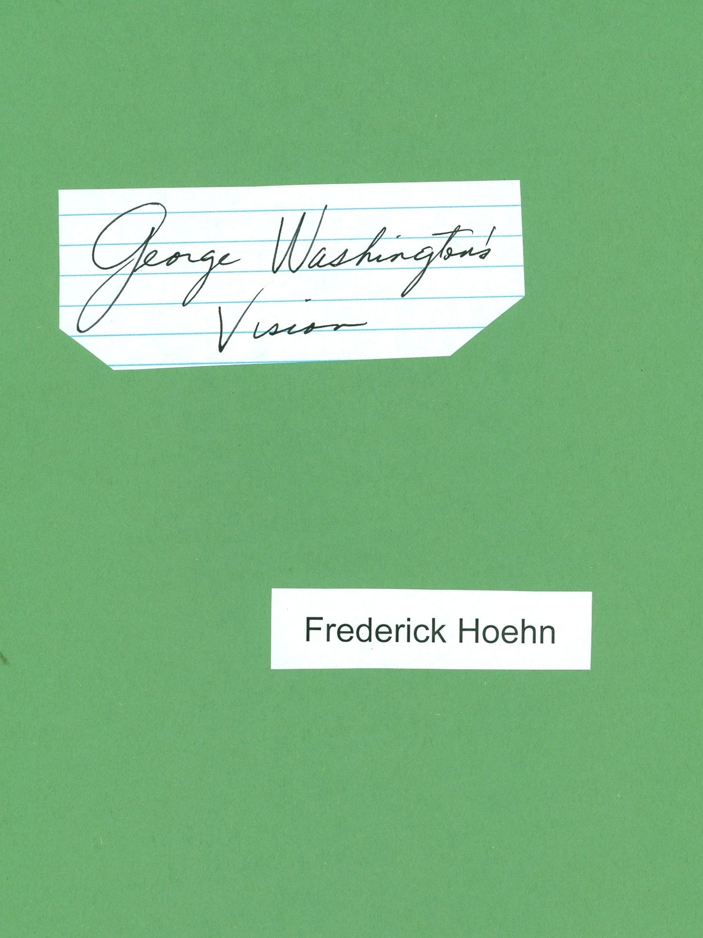 George Washington's Vision