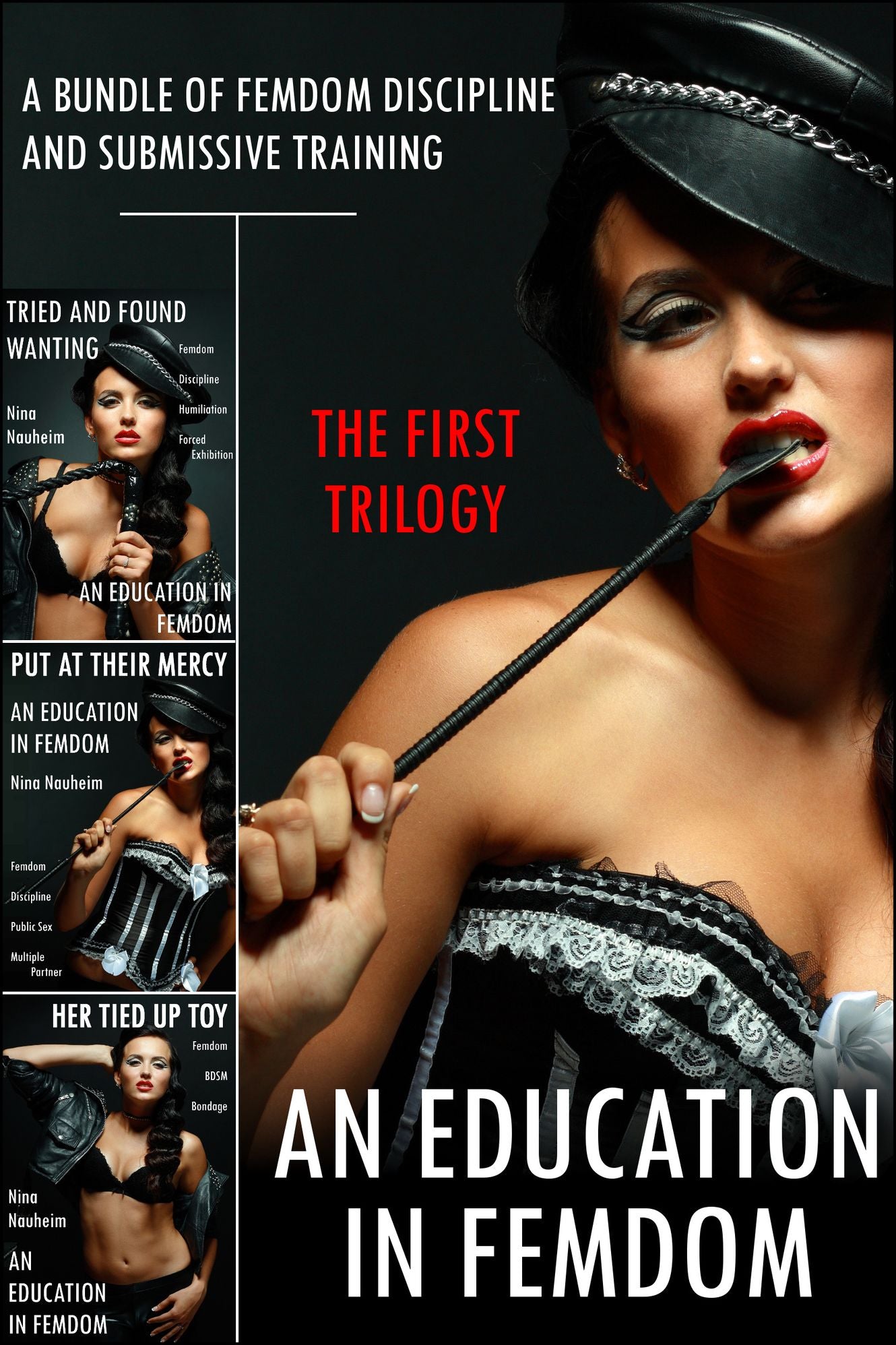 An Education in Femdom: The First Trilogy (A Bundle of Femdom Discipline and Submissive Training)