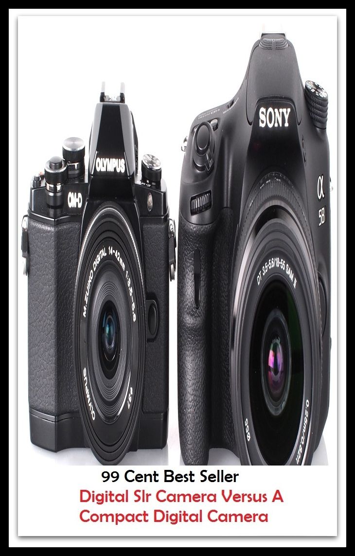 99 Cent best seller Digital Slr Camera Versus A Compact Digital Camera (digital signature, digital slr, digital still camera, digital stimulation, digital subscriber line, digital target, digital tech frontier)