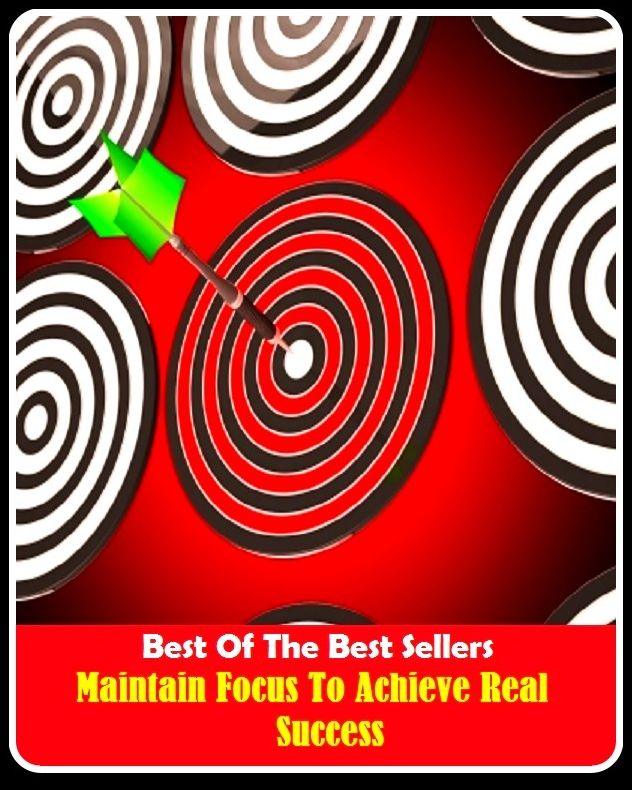 99 Cent Best Seller Maintain Focus To Achieve Real Success ( approach, ideology, method, theory, hypothesis, conjecture, speculation, assumption, premise, presumption, guess )