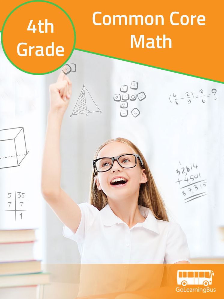 4th Grade Common Core Math- By GoLearningBus