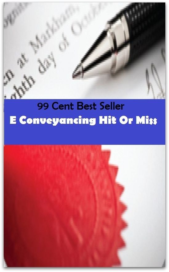 99 Cent best seller E Conveyancing Hit Or Miss (conveyable,conveyance,conveyance of title,conveyancer,conveyancing,conveyed,conveyer,conveyer belt,conveying,conveyor)