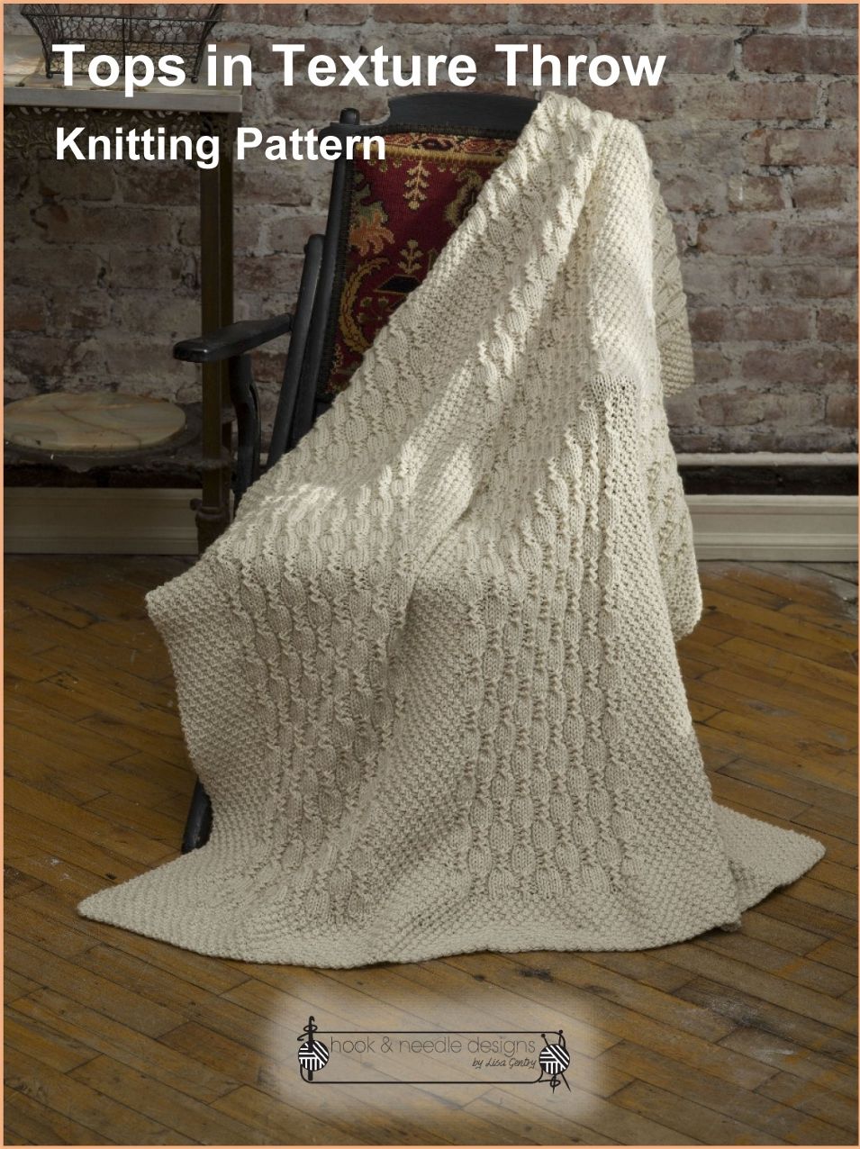 Top In Tops Throw Knitting Pattern