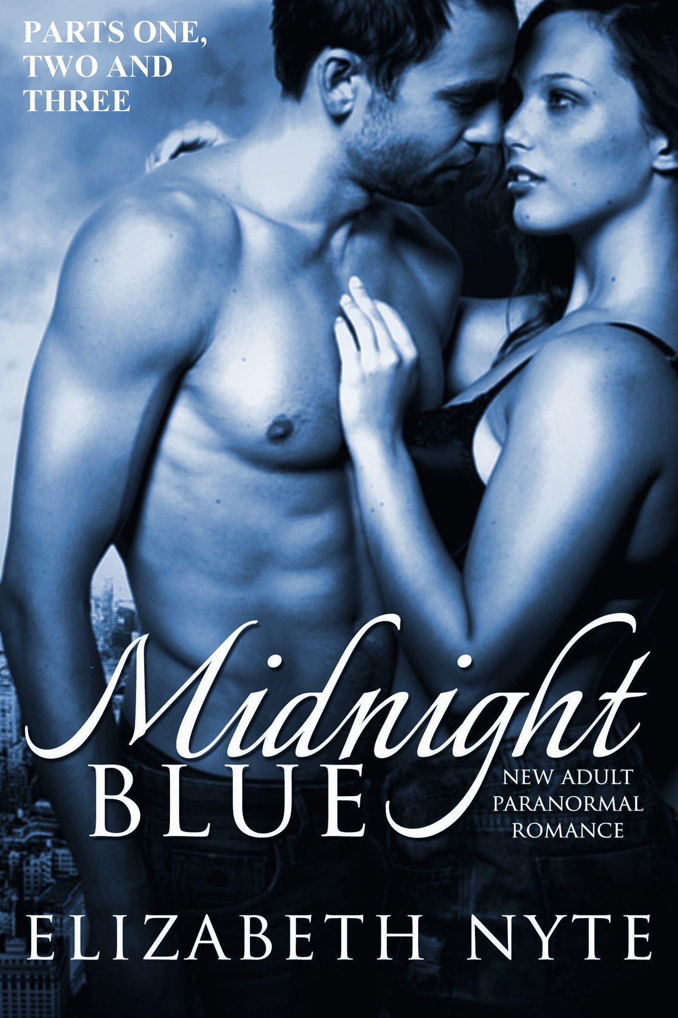 Midnight Blue (New Adult Paranormal Romance) Parts One, Two and Three