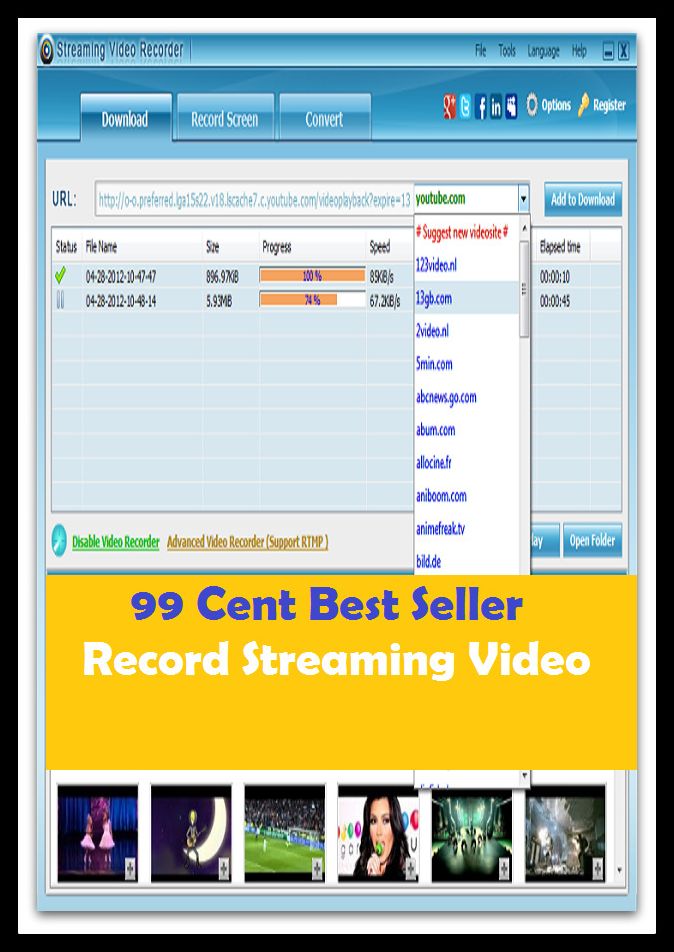 99 Cent best seller Record Streaming Video (record label,record locator,record player,record shop,record sleeve,record, telephone,record-breaker,record-breaking,record-holder,record-keeper)