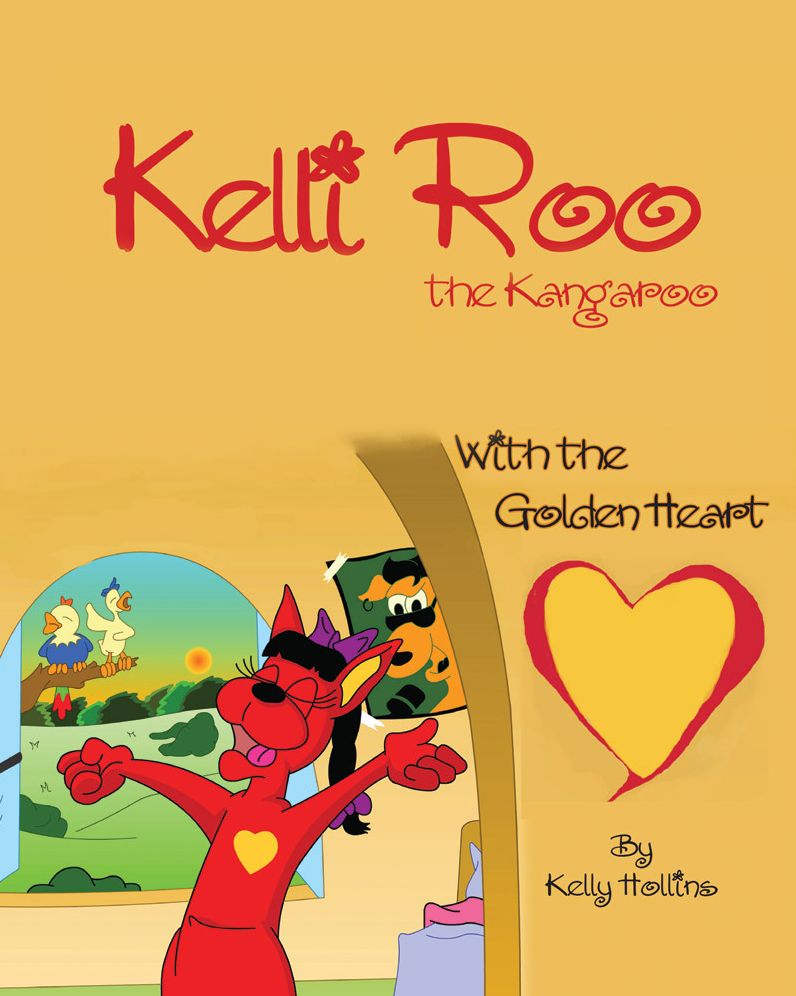 Kelli Roo The Kangaroo with the Golden Heart