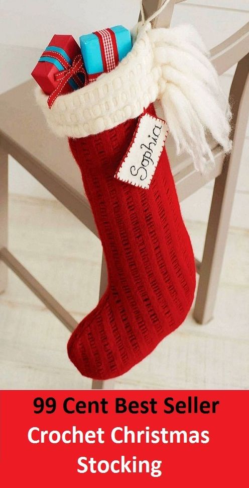 Crochet: Crochet Christmas Stocking (crocheter, crocheter Alba, crocheting, crochet, crochet, crochet hook, crochet needle,crochet stitch, crocheted, crocheter)
