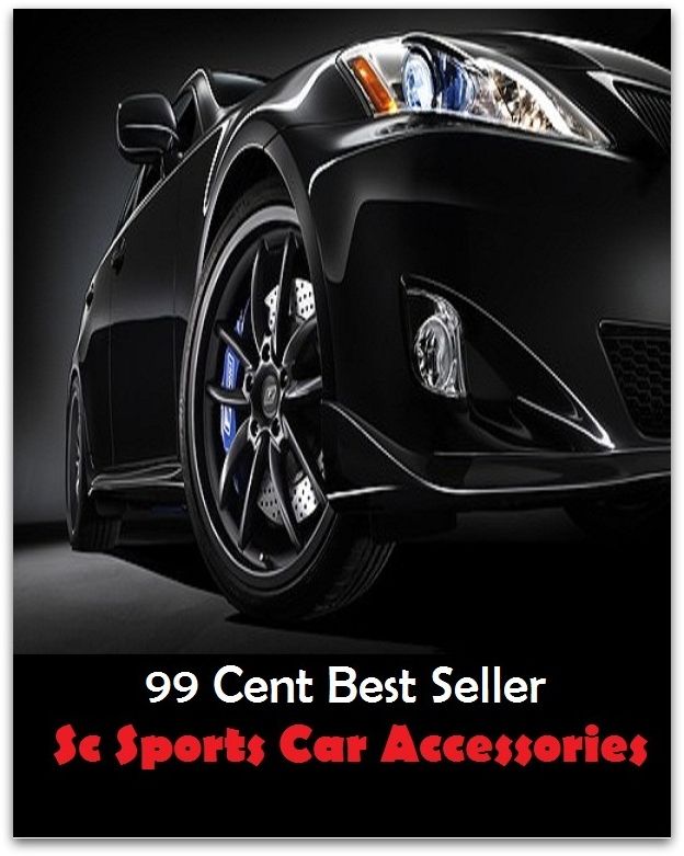 99 Cent Best Seller Sc Sports Car Accessories (Convertible,two-seater,coupe,sport car,,bucket of bolts,bug,buggy,clunker,compact,crate,gas guzzler,go-cart,hardtop,hatchback)