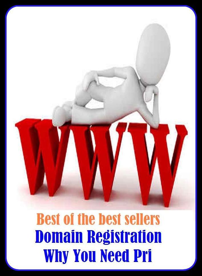 Best of the Best Sellers Domain Registration Why You Need Pri ( booking, tabulation, chronicling, register, enrollment, recordation, entry, posting, impanelment, logging, inscribing, itemization, insertion )