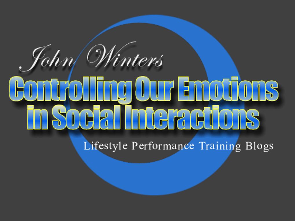 Controlling Our Emotions in Social Interactions