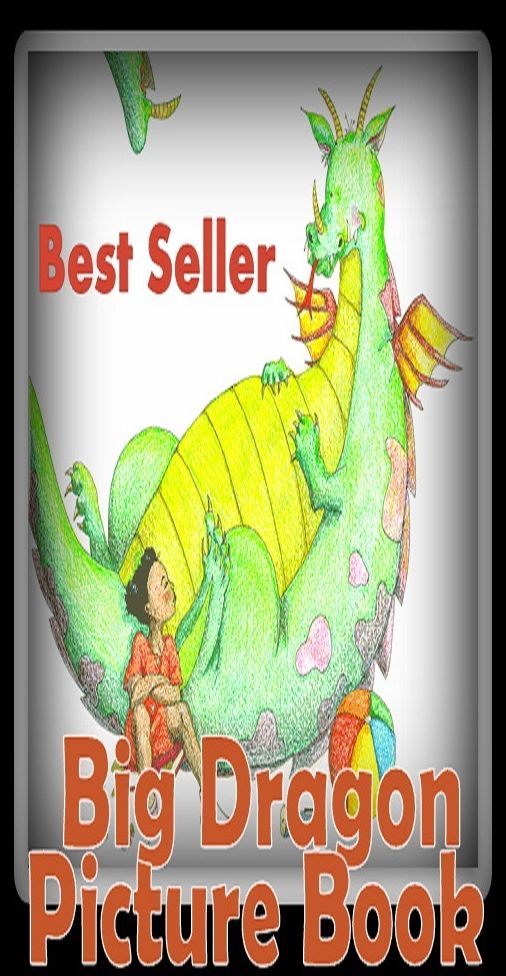 Best Seller Big Dragon Picture Book ( sensual, bodily, physical, corporeal, photo, picture, snap, snapshot, image, photograph )