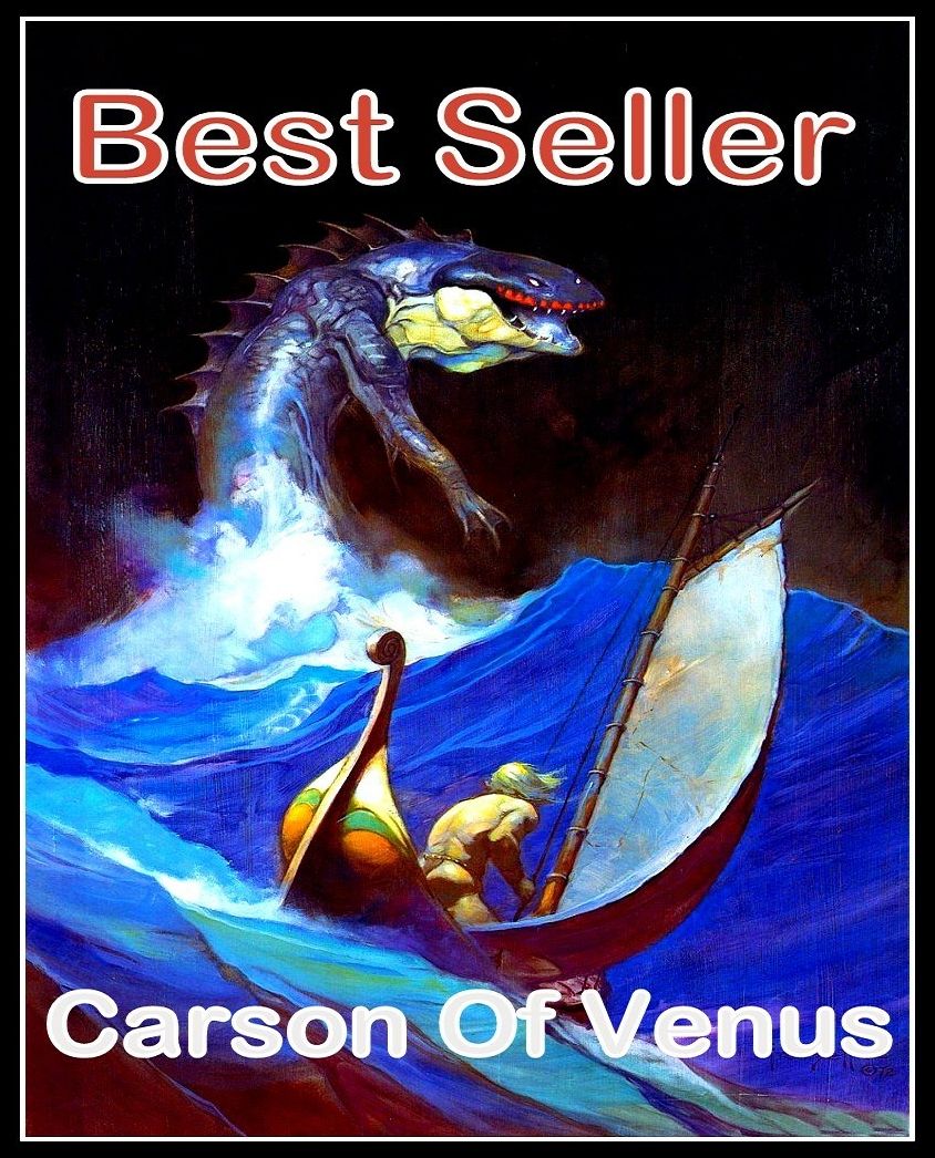 Best Seller Carson of Venus ( space, science fiction, classic, romance, space opera, thriller, suspense, adventure, experimental )