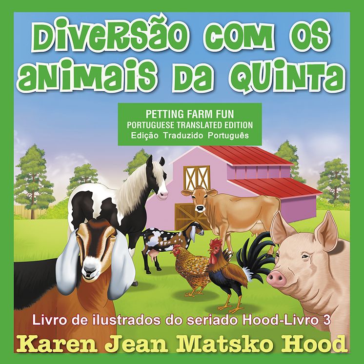 Petting Farm Fun, Translated Portuguese
