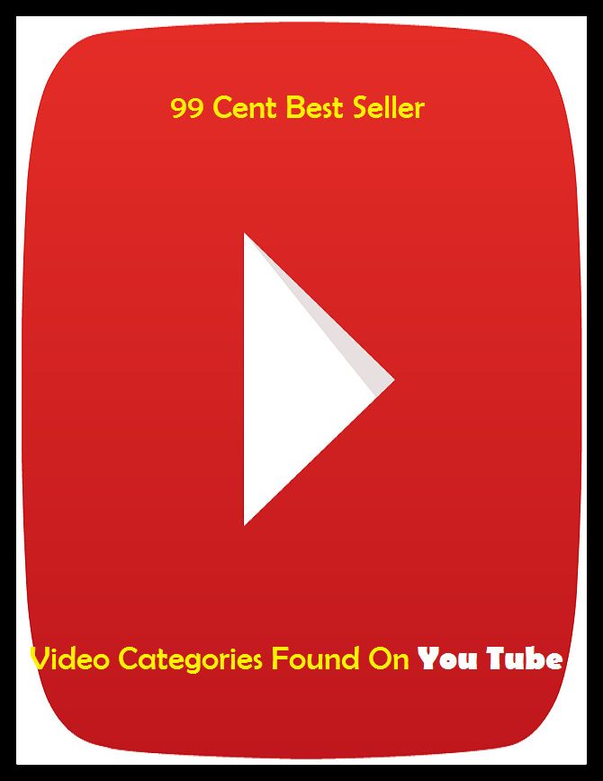 99 Cent best seller Video Categories Found On You Tube (video assist, video blocks, video blog, video camera, video card, video cd, video chat, video clip, video conference, video dating)