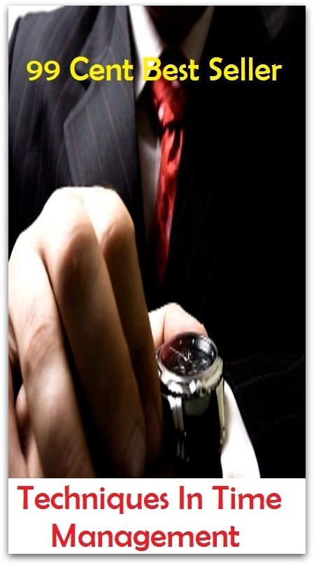 99 Cent Best Seller Techniques In Time Management ( managing, organization, running, supervision, administration, management, direction, admin, command, control, care )