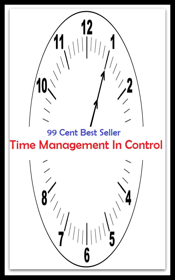 99 Cent Best Seller Time Management In Control ( managing, organization, running, supervision, administration, management, direction, admin, command, control, care )