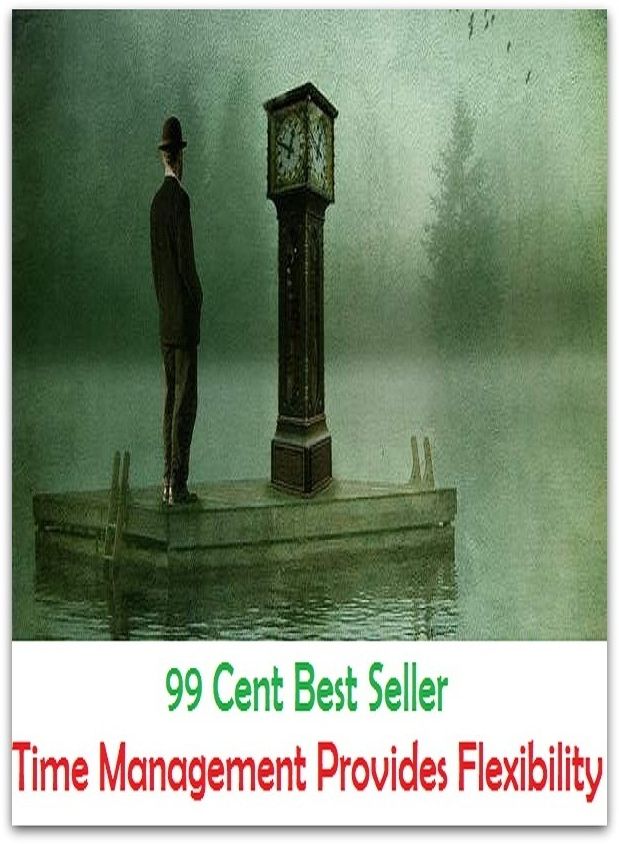 99 Cent Best Seller Time Management Provides Flexibility ( managing, organization, running, supervision, administration, management, direction, admin, command, control, care )
