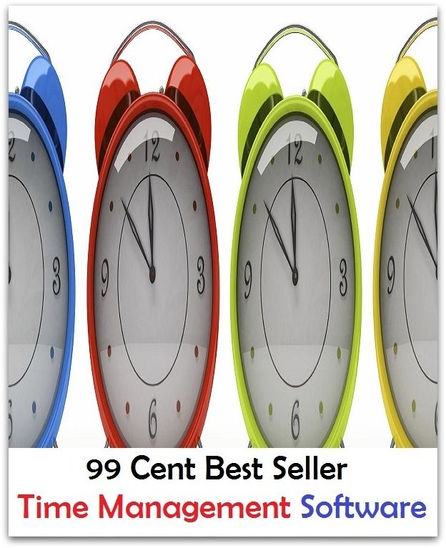 99 Cent Best Seller Time Management Software ( managing, organization, running, supervision, administration, management, direction, admin, command, control, care )