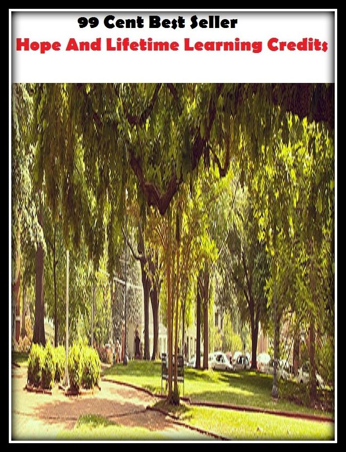 99 Cent Best Seller Hope And Lifetime Learning Credits ( credit, acknowledgment, mention, course credit, credit rating, identification, citation, quotation, reference, acknowledgement, credit entry, realization, deferred payment )