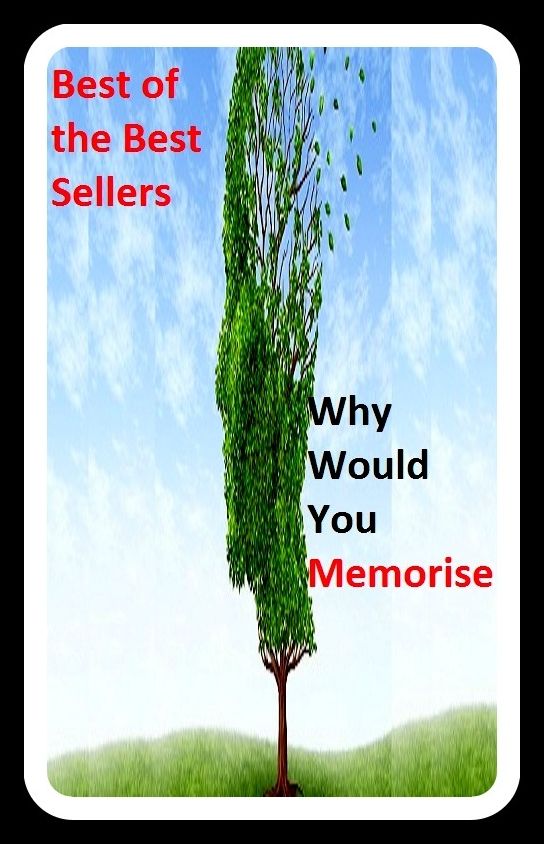 Best of the best sellers Why Would You Memorise (consciousness, mind, recollection, remembrance, thought, recall, awareness, cognizance, flashback, memorization)