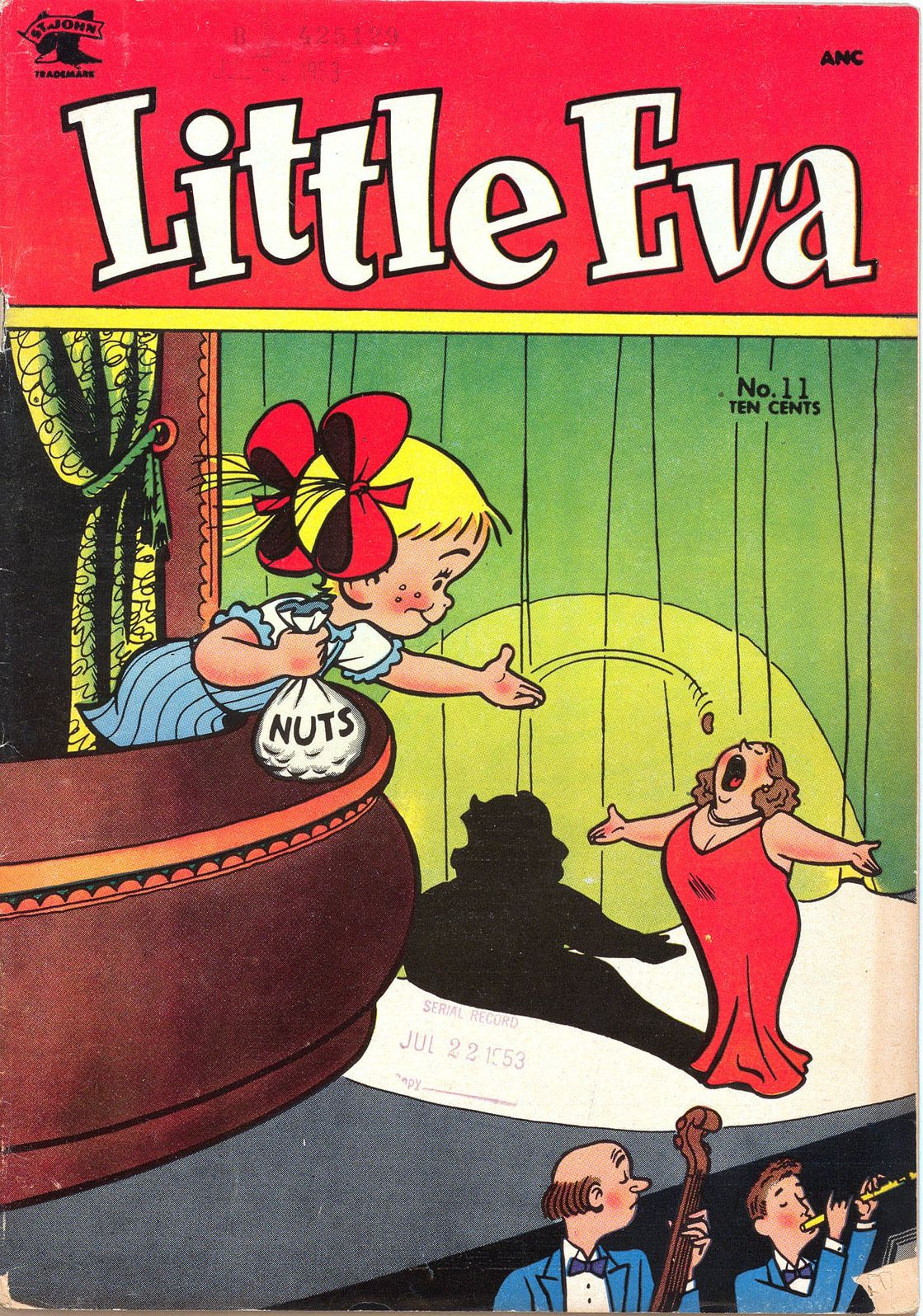 Little Eva Number 11 Childrens Comic Book