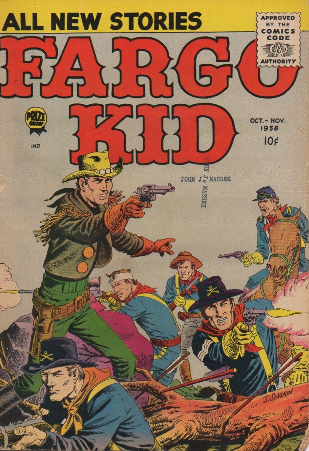 Fargo Kid Number 5 Western Comic Book