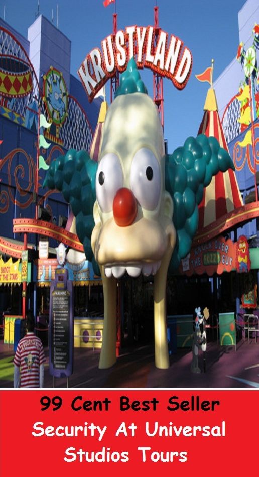 99 Cent Best Seller Security At Universal Studios Tours (Gallery, salon, atelier, workroom, media room, playroom, rec room, rumpus room, studio, exhibit, exhibition room, hall, museum)