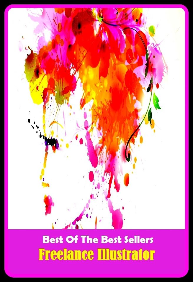 99 cent best seller Freelance Illustrator (Self-employed, free agent, non-staff, unaffiliated, freelance, independent, individualist, rugged individualist, free companion, hireling, legionnaire)