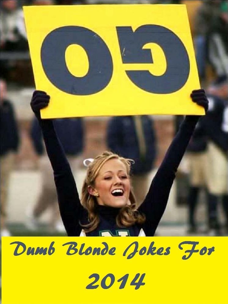 Joke Books: Dumber Blonde Dirty Jokes for 2014!