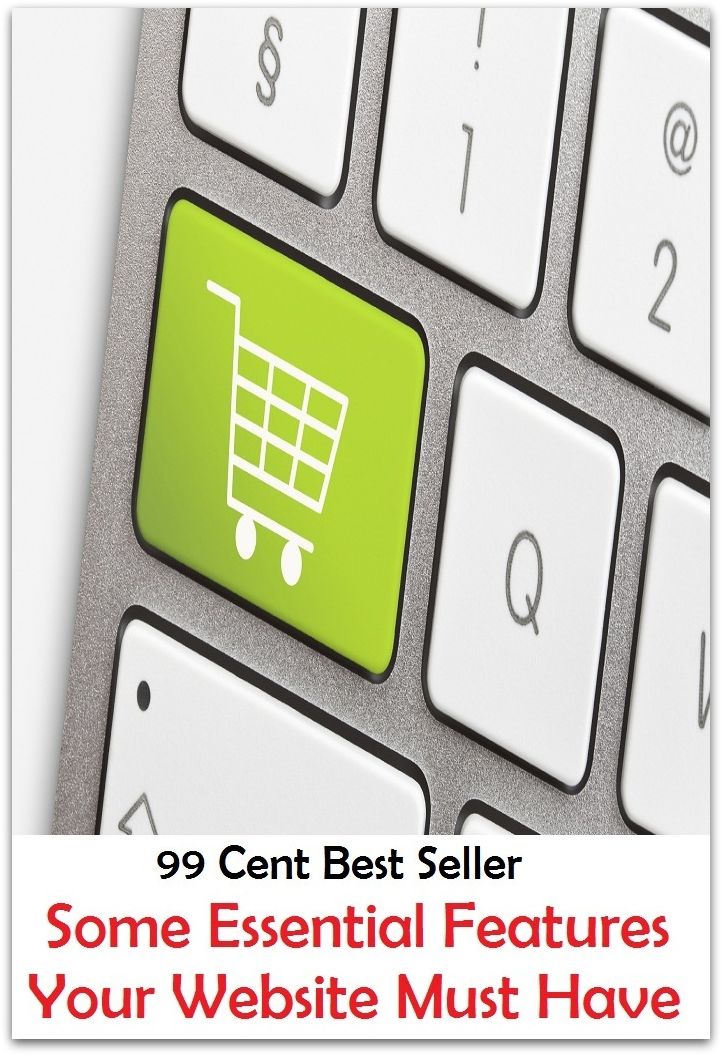 99 Cent Best Seller Some Essential Feaures Your Web Site Must Have ( online marketing, workstation, pc, laptop, CPU, blog, web, net, netting, network, internet, mail, e mail, download, up load, spam, virus, spyware, bug, antivirus )