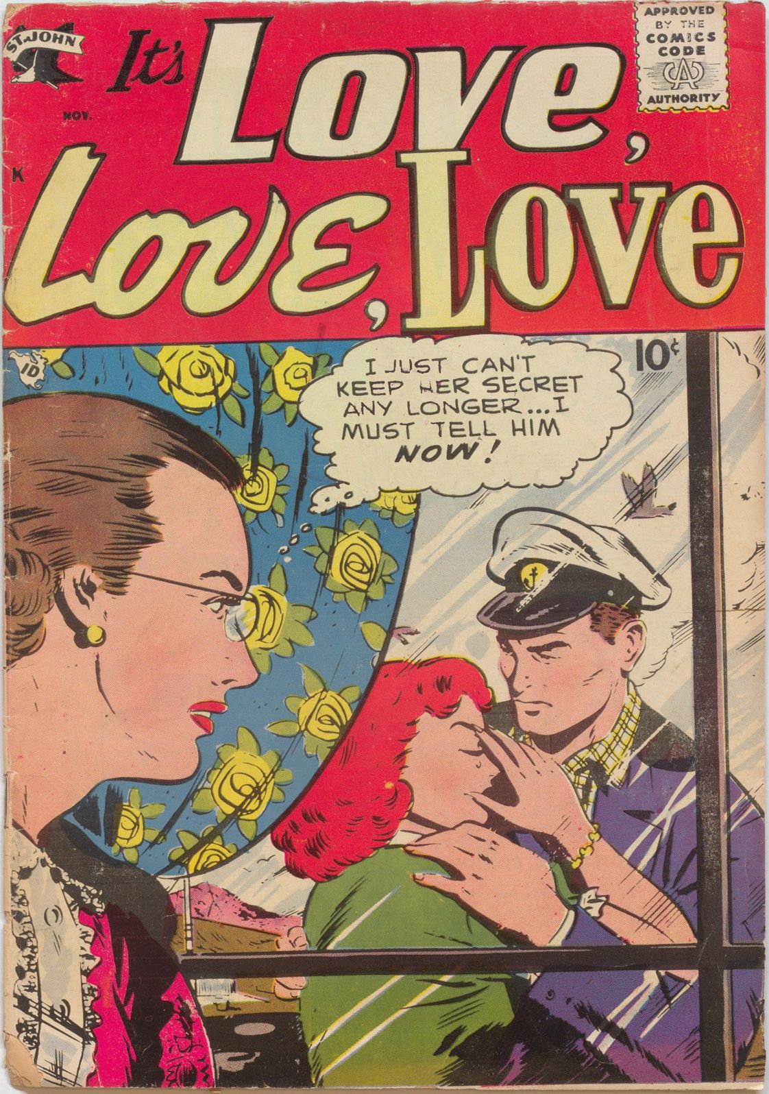 Its Love Love Love Number 1 Romance Comic Book