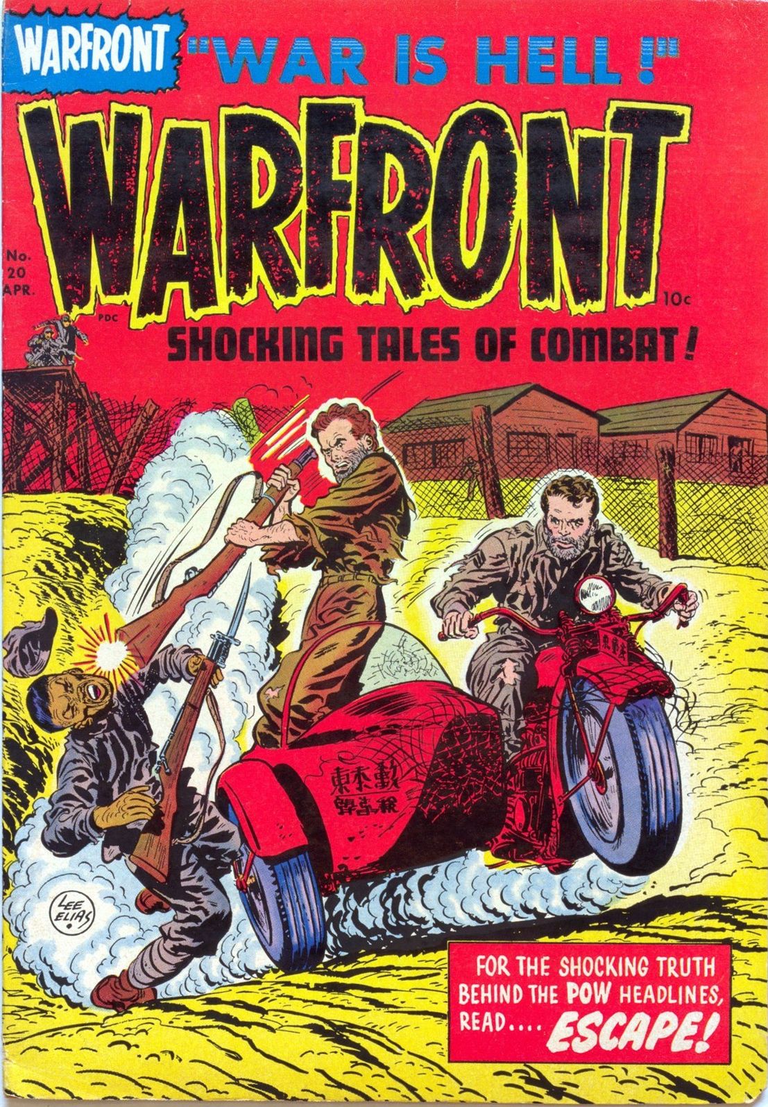 Warfront Number 20 War Comic Book