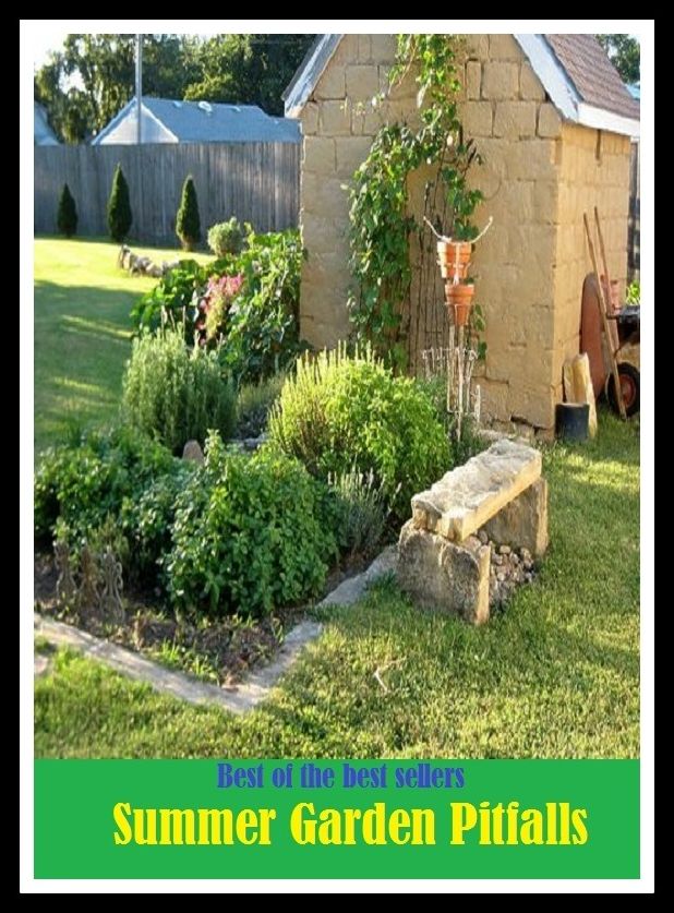 Best of the Best Sellers Summer Garden Pitfalls (back yard, greenhouse, tarrace, hothouse, plot, bed, nursery, conservatory, oasis, cold frame, field, patio, enclosure, patch)