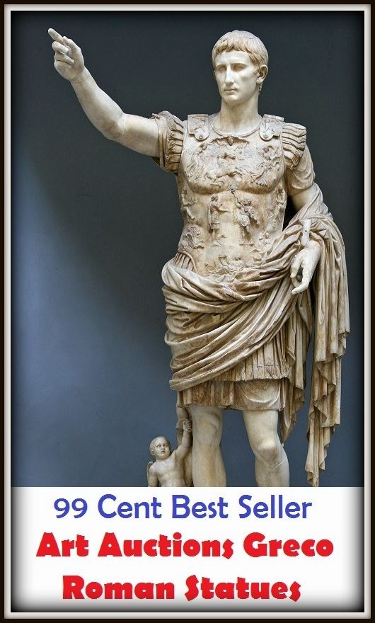 99 Cent best seller Art Auctions Greco Roman Statues (sculpture,figure,effigy,statuette,figurine,idol,carving,bronze,graven image,model,bust,head)