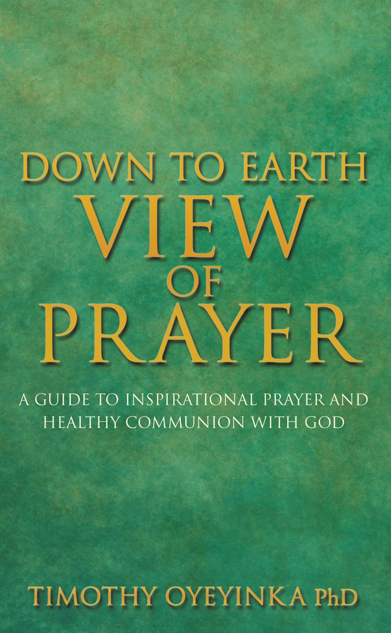 Down to Earth View of Prayer