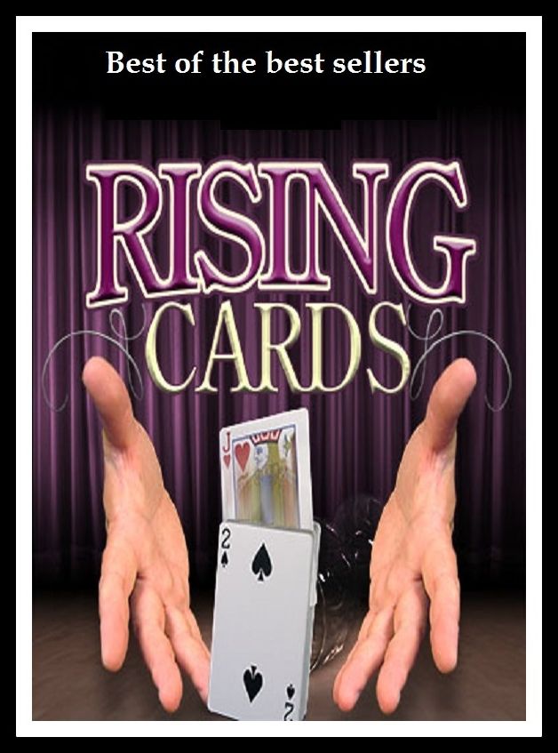 Best of the Best Sellers Rising Card ( cardboard, pasteboard, board, Bristol board, credit card, debit card, bank card, charge card, gold card, platinum card, phone card, plastic )
