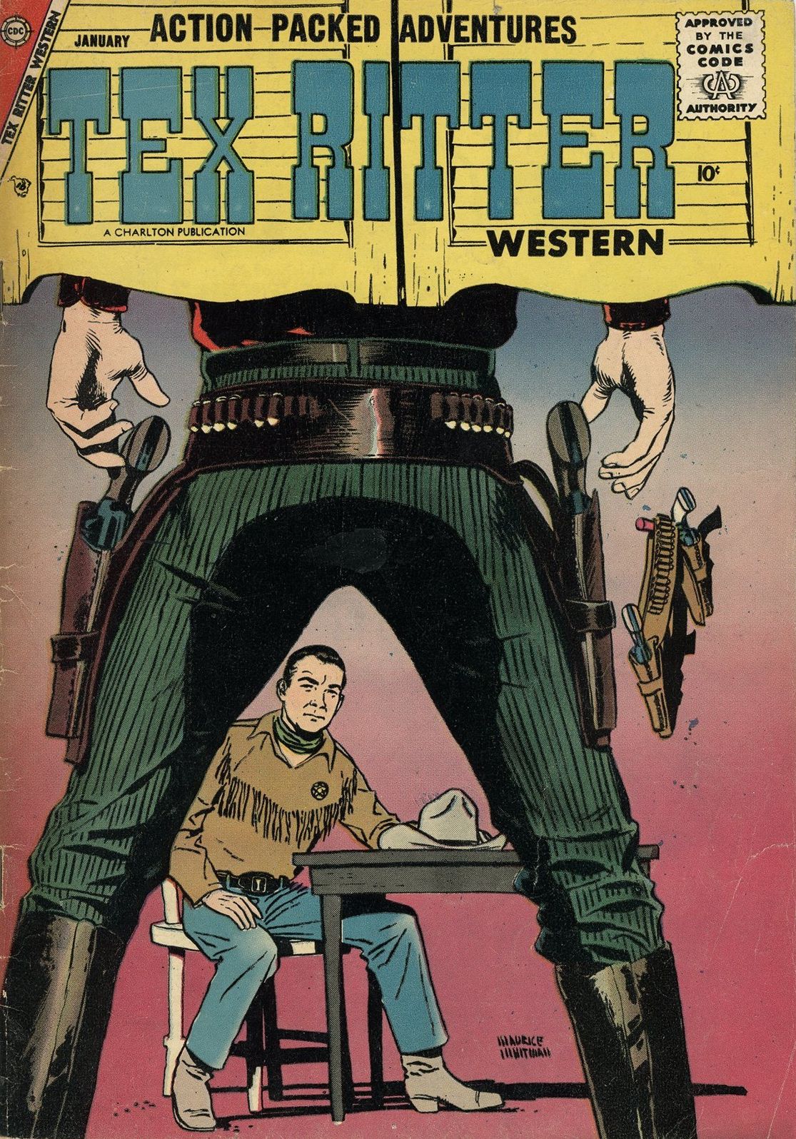 Tex Ritter Number 39 Western Comic Book