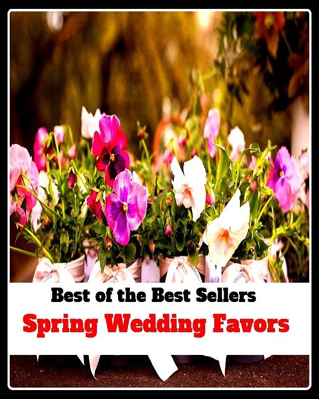 Best of the Best Sellers Spring Wedding Favors ( spring, smallpox, pox, wedding, marriage, wedding day, nuptial, wedlock, matrimony )