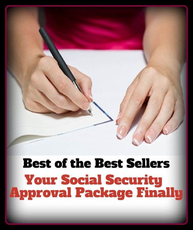 Best of the Best Sellers Your Social Security Approval Package Finally ( social, communal, convivial, conventional, associative, conversable, approval, authorization, allowance, applause, confirmation, grant )