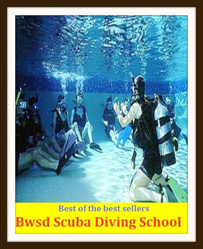 Best of the Best Sellers Bwsd Scuba Diving School (submersion, dipping, diving, immersion, ablution, sinking , go in, dip , drop , jump)