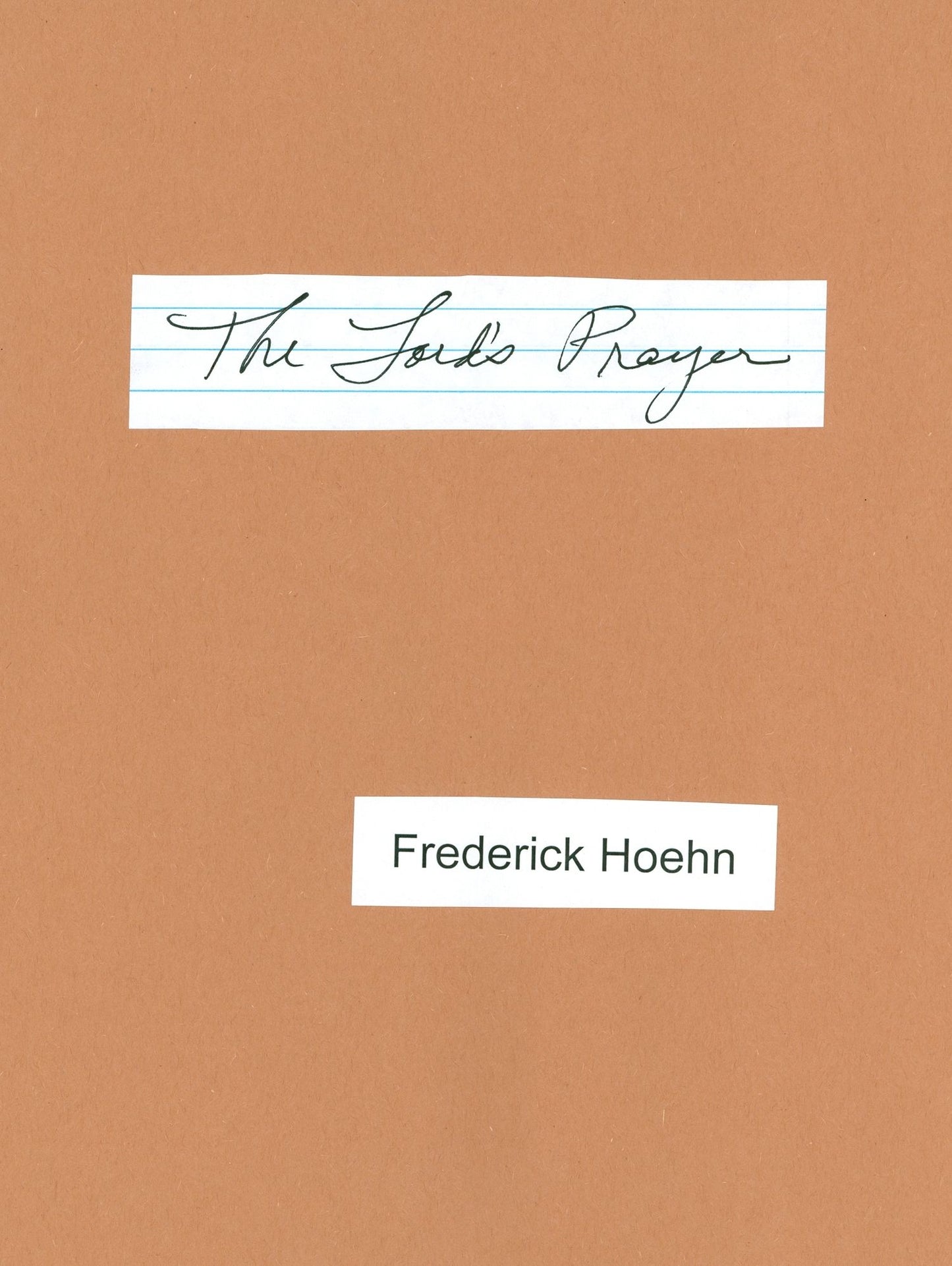 The Lord's Prayer