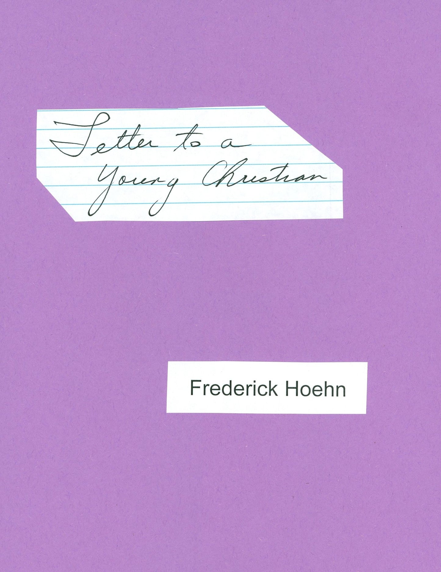 Letter to a Young Christian