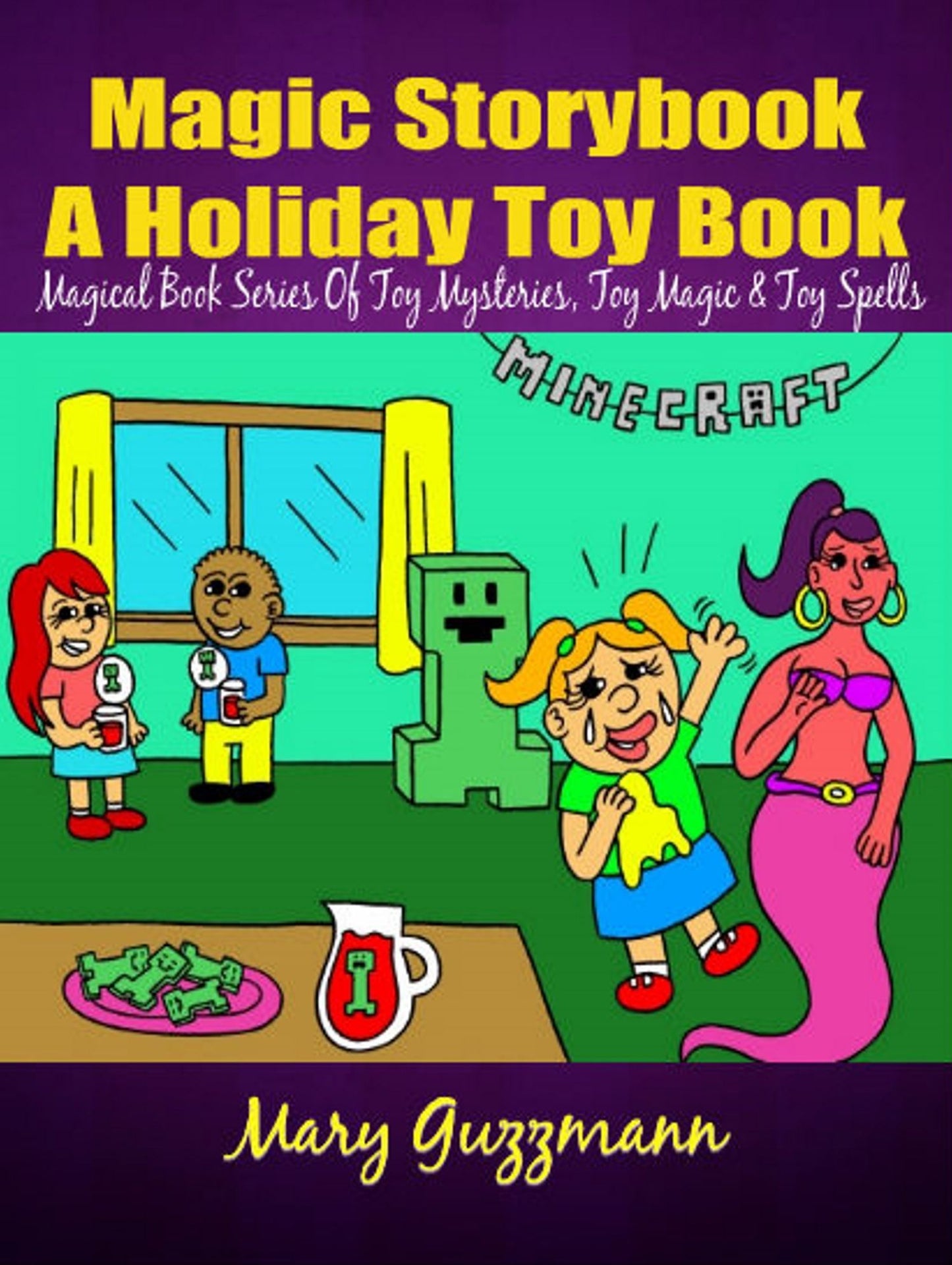 Magic Storybook: A Holiday Toy Book - Genie Lamp Magical Book Series Of Spells