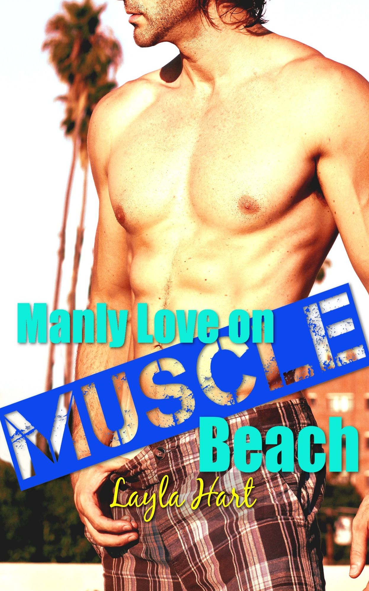 Manly Love on Muscle Beach (gay first time athlete erotica)