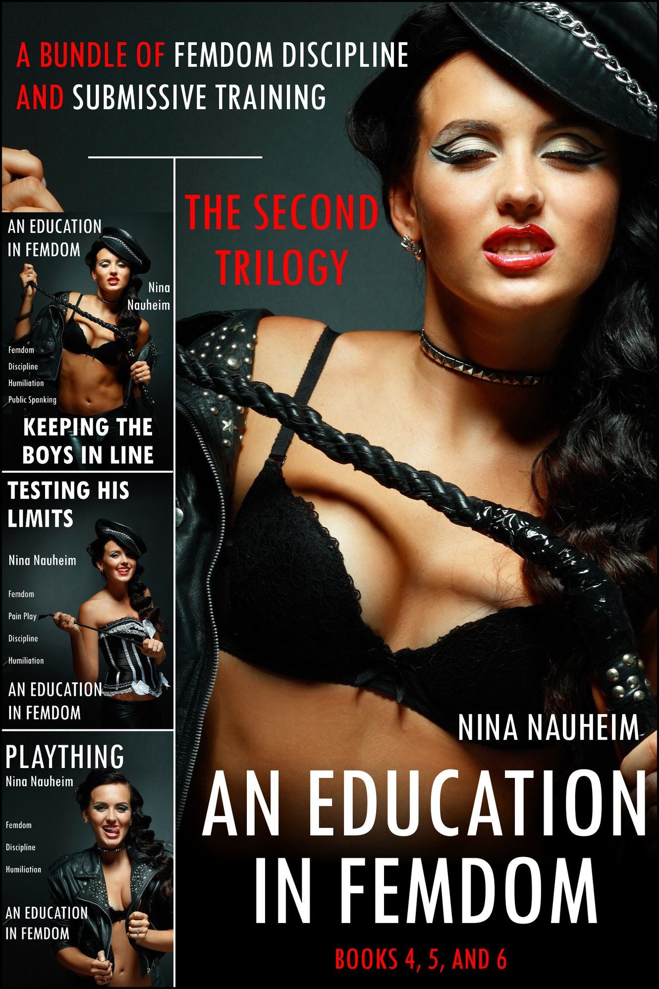 An Education in Femdom: The Second Trilogy (A Bundle of Femdom Discipline and Submissive Training)