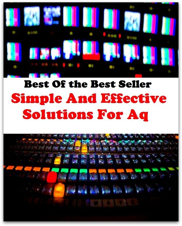 Best of the Best Sellers	Simple And Effective Solutions For Aq ( easy, simple, inborn, innate, instinctive, spontaneous, solution, resolution, accomplishment, key, answer, authorization )
