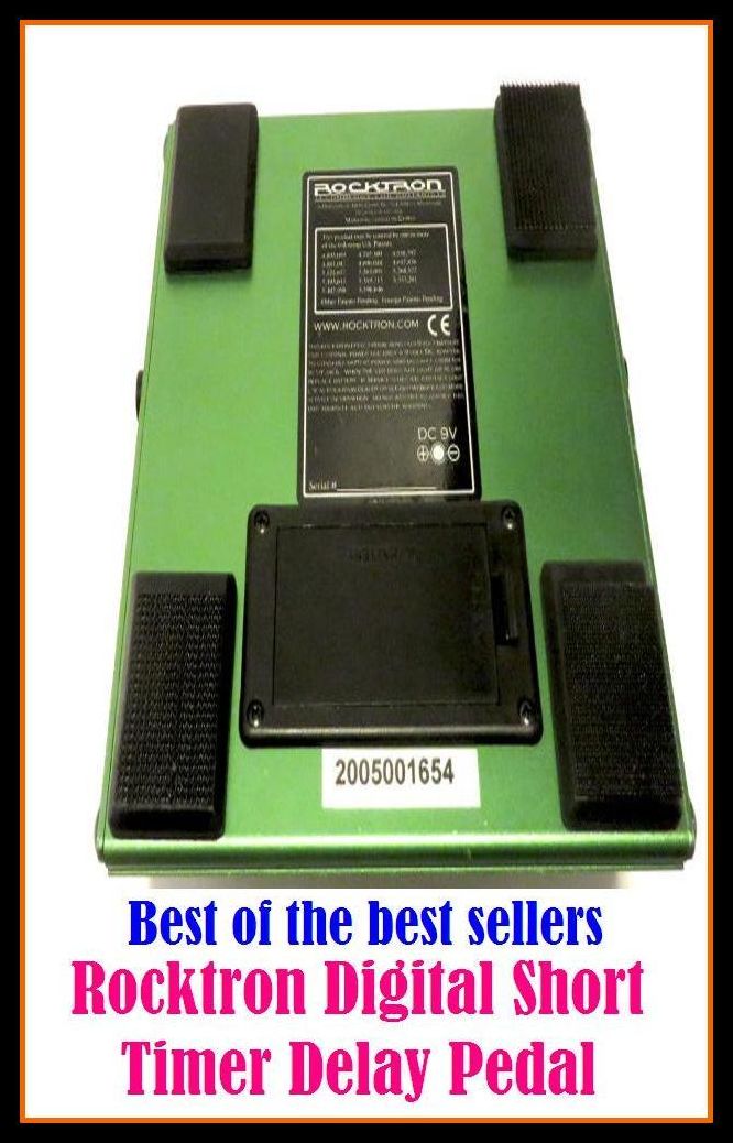 Best of the best sellery Rocktron Digital Short Timer Delay Pedal ( algorismic, transcendental, aliquot, taloned, clawed, submultiple, dentate, real, digitate, raptorial, even, prime, fanged, possible )