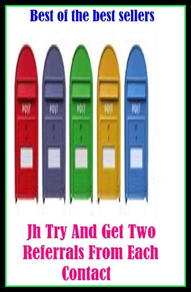 Best of the best sellers Jh Try And Get Two Referrals From Each Contact ( way, method, means, technique, mode, system, approach, manner, line of attack, routine )